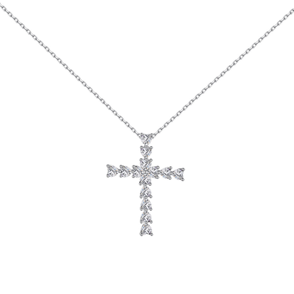 Emunah Kreuz-Herz Halskette - Geonea