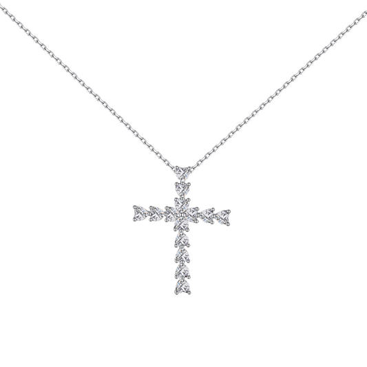 Emunah Kreuz-Herz Halskette - Geonea