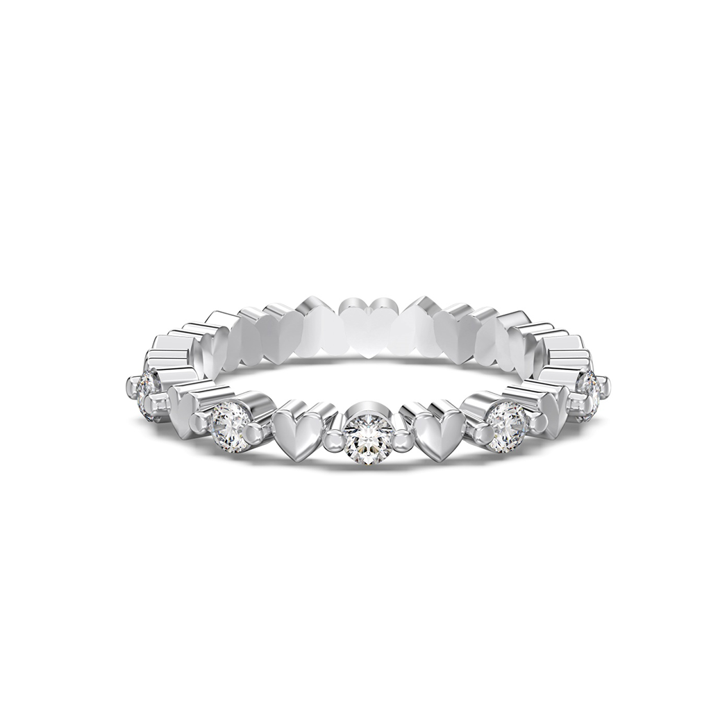 Aysha Eternity Ring - Geonea
