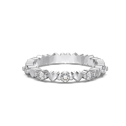Aysha Eternity Ring - Geonea