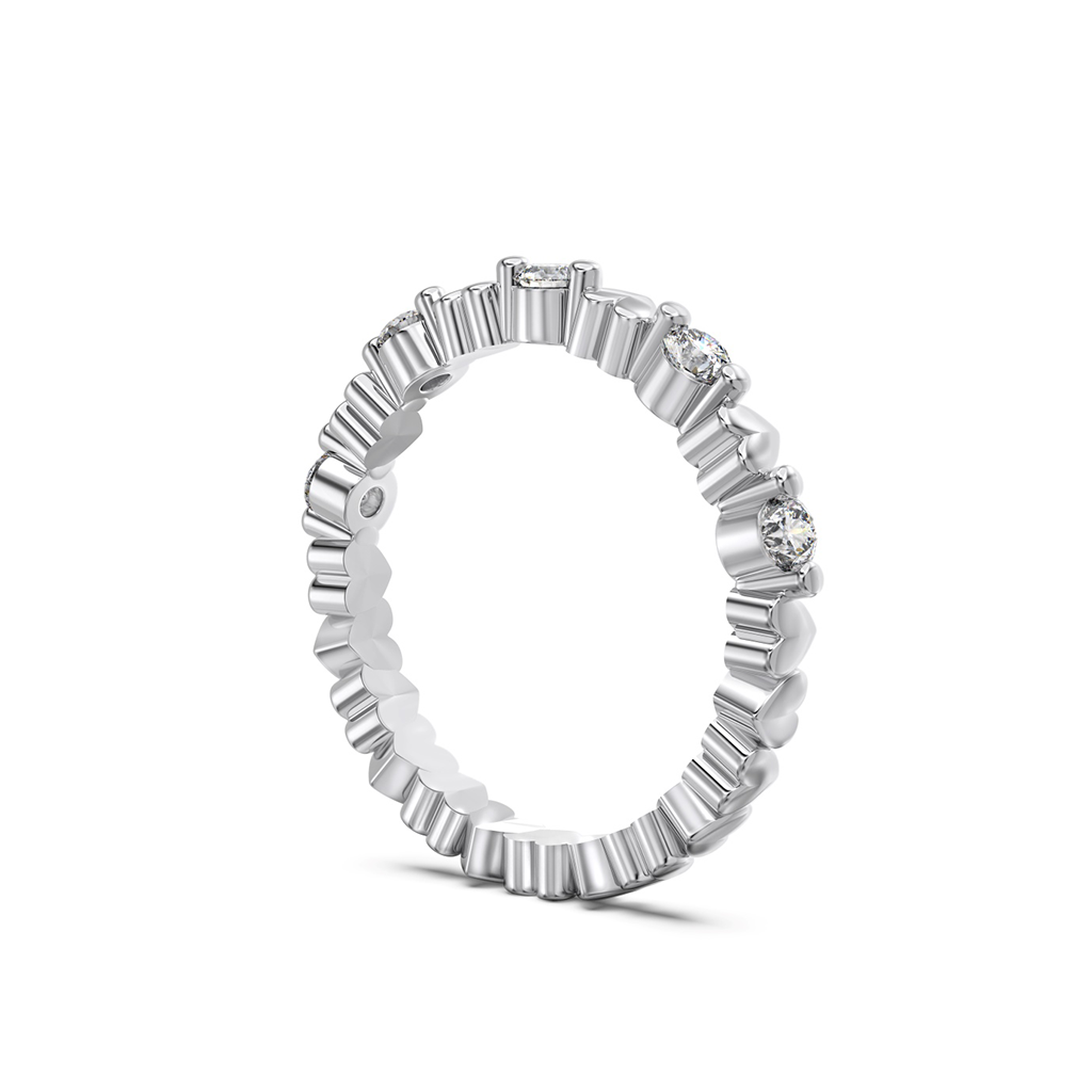 Aysha Eternity Ring - Geonea