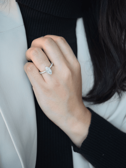 Talitha Marquiseschliff Verlobungsring - Geonea