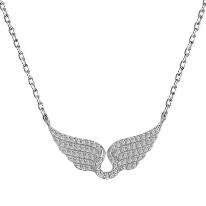 Engelsflügel Halskette Silber – Schmuck mit Engelsflügel