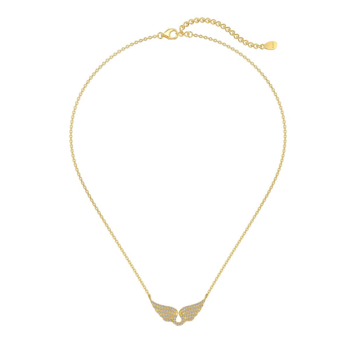 Engelsflügel Halskette Gold – Schmuck mit Engelsflügel