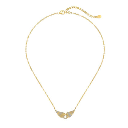 Engelsflügel Halskette Gold – Schmuck mit Engelsflügel
