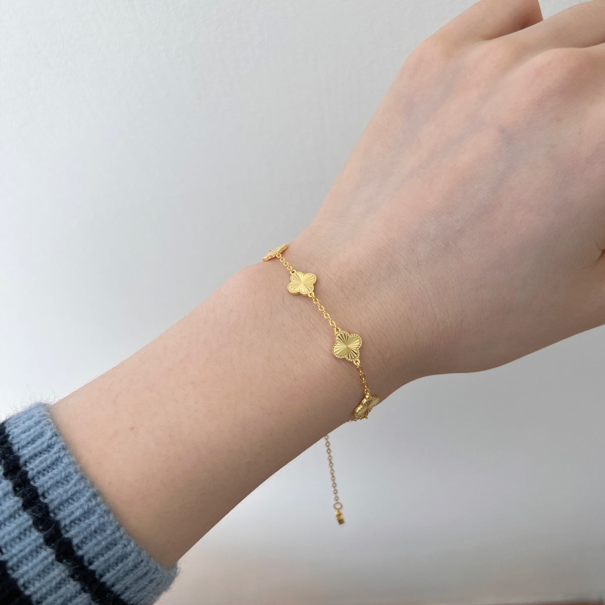 Kleeblatt Armband Gold – Armband mit Kleeblatt Schmuck