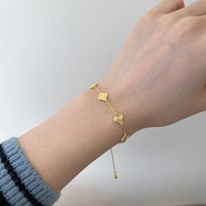 Kleeblatt Armband Gold – Armband mit Kleeblatt Schmuck