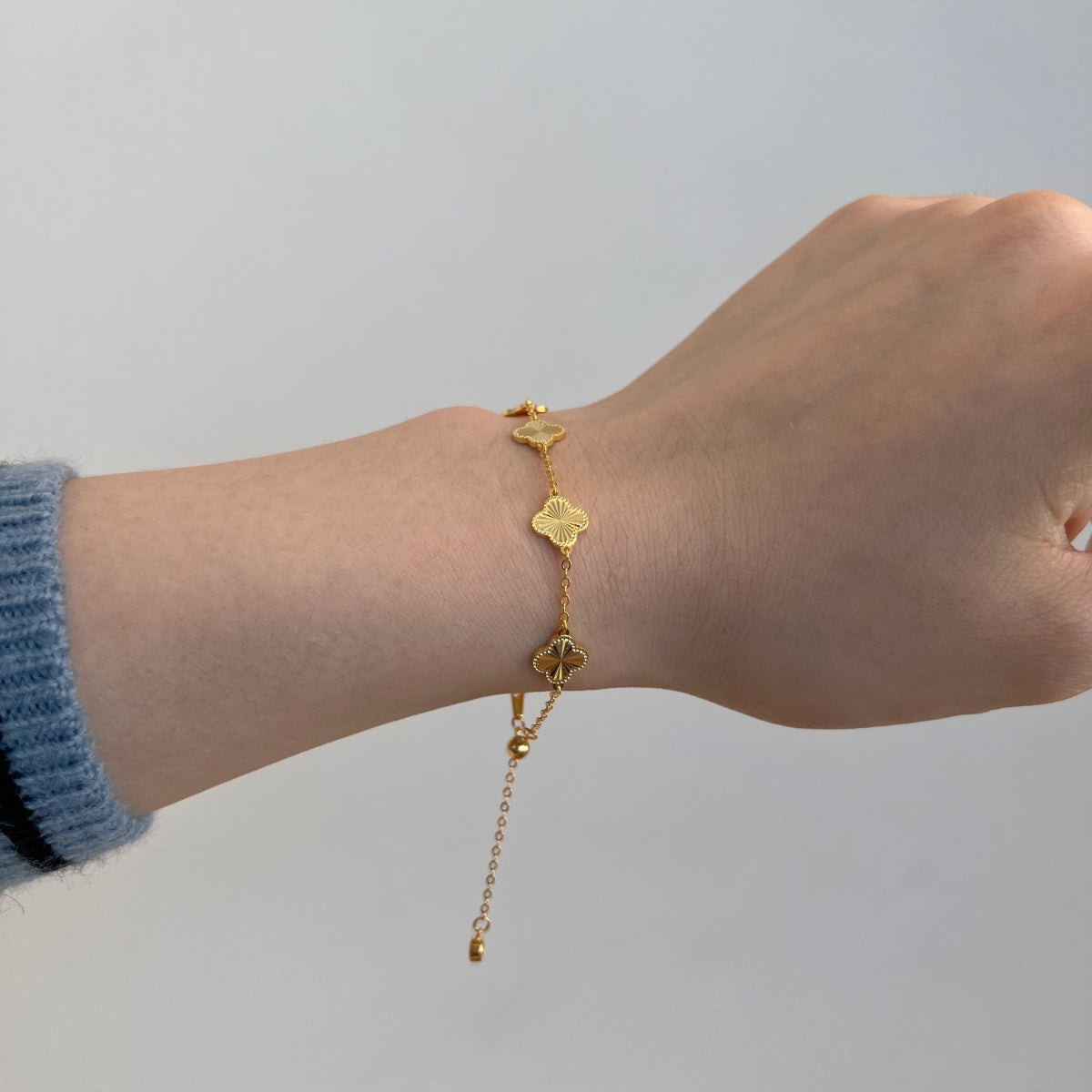 Kleeblatt Armband Gold – Armband mit Kleeblatt Schmuck