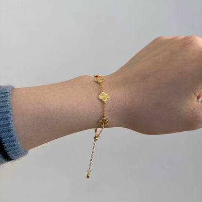 Kleeblatt Armband Gold – Armband mit Kleeblatt Schmuck