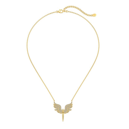 Engelsflügel Kette Connie - Gold