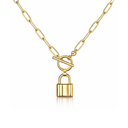 Zerina Lock Halskette- Gold